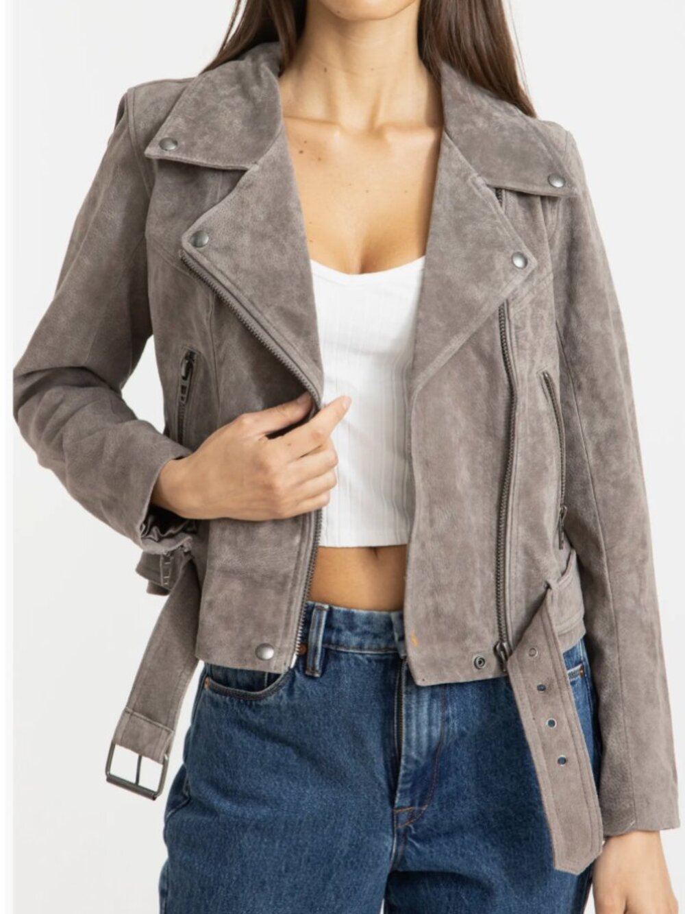 BlankNYC Suede Jacket